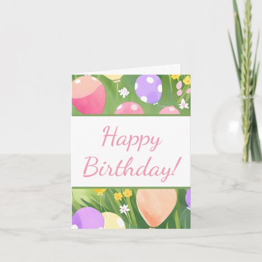 Alles Gute zum Geburtstag! (Vorderseite)