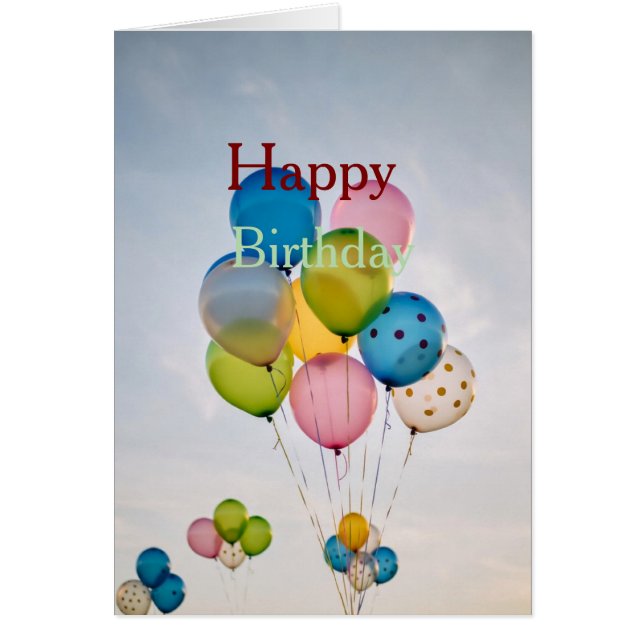 Alles Gute zum Geburtstag (Vorne)