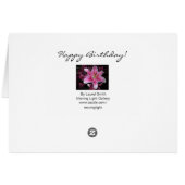 Alles Gute zum Geburtstag! (Rückseite Horizontal)