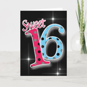 Alles Gute zum Geburtstag 16 . Geburtstag 16. Karte