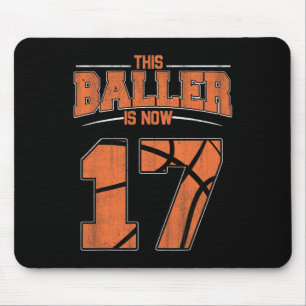 Alles Gute zum Geburtstag 17 Jahre alt Bysketbyll Mousepad