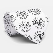 Alles Gute zum Geburtstag - 2 Krawatte (Gerollt)