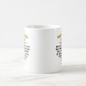 Alles Gute zum Geburtstag 50 Jahre alt Kaffeetasse (Mittel)