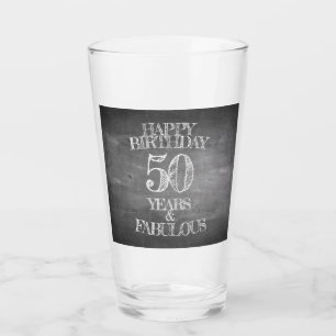 Alles Gute zum Geburtstag - 50 Jahre & Fabelhaft Glas
