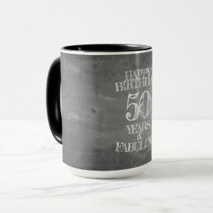 Alles Gute zum Geburtstag - 50 Jahre & Fabelhaft Tasse