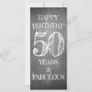 Alles Gute zum Geburtstag - 50 Jahre & vorzüglich