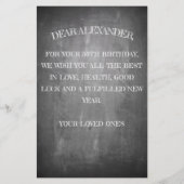 Alles Gute zum Geburtstag - 60 Jahre & Fabulous in (Rückseite)