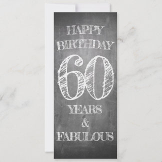 Alles Gute zum Geburtstag - 60 Jahre & Fabulous in