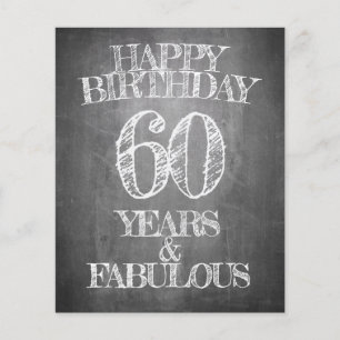 Alles Gute zum Geburtstag - 60 Jahre & Fabulous in