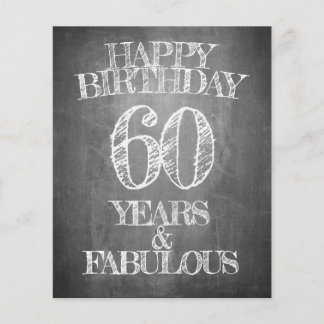 Alles Gute zum Geburtstag - 60 Jahre & Fabulous in