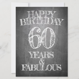 Alles Gute zum Geburtstag - 60 Jahre & Fabulous in