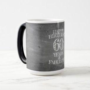 Alles Gute zum Geburtstag - 60 Jahre & Fabulous in Verwandlungstasse