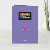 Alles Gute zum Geburtstag 75, Israel Karte (Rückseite)