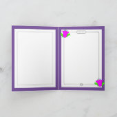 Alles Gute zum Geburtstag 75, Israel Karte (Innenseite)