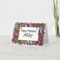 Alles Gute zum Geburtstag Abby