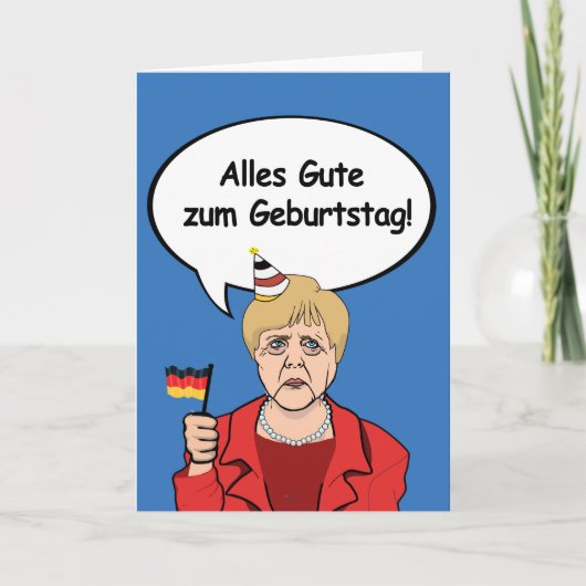 Alles Gute zum Geburtstag - alles Gute zum Karte (Vorderseite)