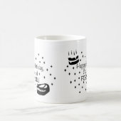 Alles Gute zum Geburtstag, Altes Fossil, sonniger  Kaffeetasse (Mittel)