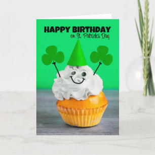 Alles Gute zum Geburtstag am St. Patrick's Day Lus Feiertagskarte