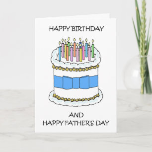 Alles Gute zum Geburtstag am Vatertag Karte