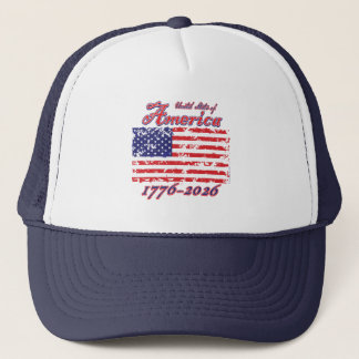 Alles Gute zum Geburtstag Amerika 250. Truckerkappe
