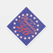 Alles Gute zum Geburtstag Amerika Serviette (Ecke)