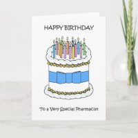 Alles Gute zum Geburtstag an den Apotheker