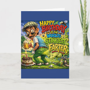 Alles Gute zum Geburtstag an den stinkendsten Golf Karte