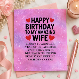 Alles Gute zum Geburtstag an meine unglaubliche Fr