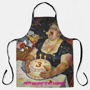 Alles Gute zum Geburtstag an meinen Magen – Ein Po Schürze