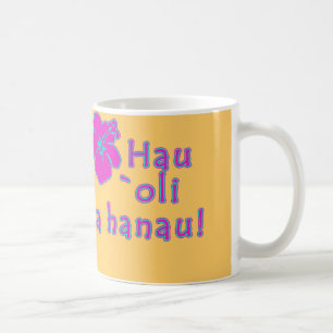 Alles Gute zum Geburtstag auf Hawaiianer Kaffeetasse