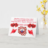 Alles Gute zum Geburtstag auf Polnisch Karte (Gelbe Blume)