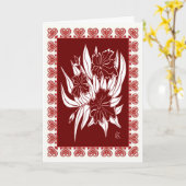 Alles Gute zum Geburtstag auf Polnisch Karte (Gelbe Blume)