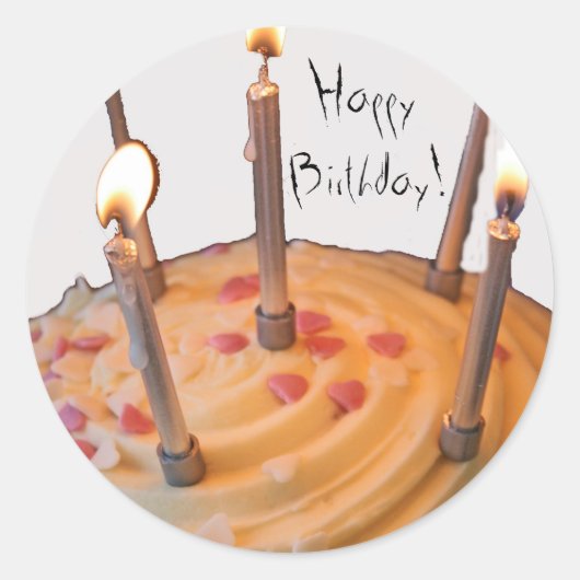 Alles Gute zum Geburtstag! Aufkleber (Vorderseite)