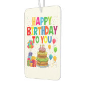 Alles Gute zum Geburtstag Autolufterfrischer (Links)