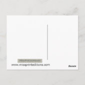 Alles Gute zum Geburtstag, Bach Postkarte (Rückseite)