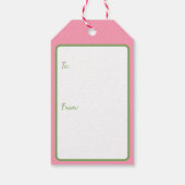 Alles Gute zum Geburtstag! Ballon Geschenkanhänger (Rückseite)