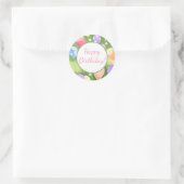 Alles Gute zum Geburtstag! Ballon Runder Aufkleber (Tasche)