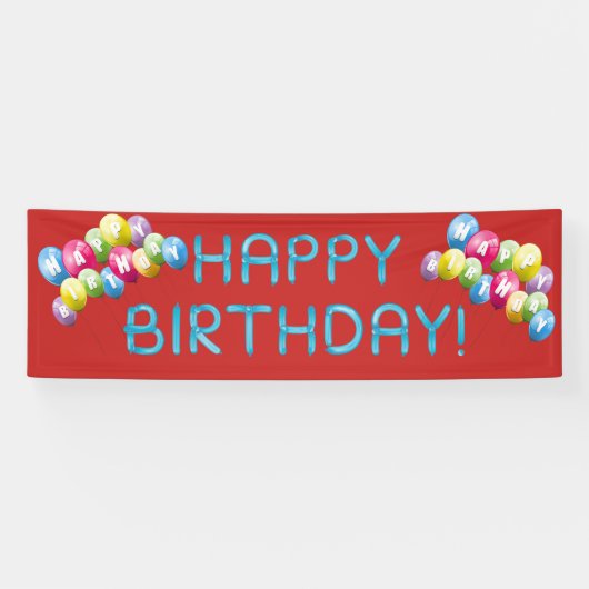 Alles Gute zum Geburtstag Banner (Horizontal)
