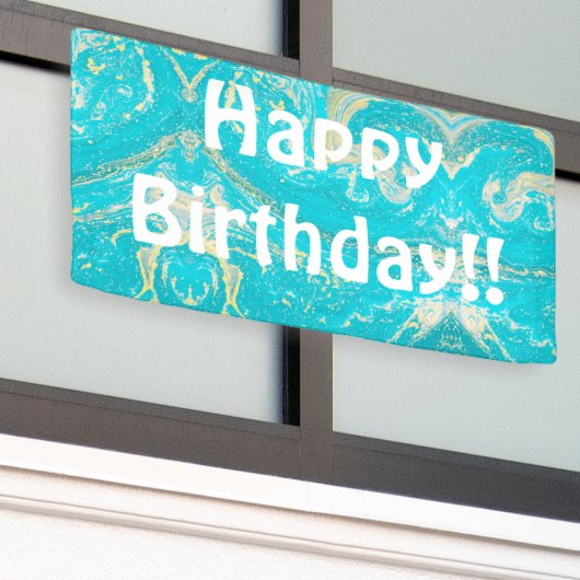 Alles Gute zum Geburtstag!! Banner (Äußeres Gebäude)
