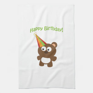 Alles Gute zum Geburtstag! Bär Handtuch