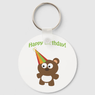 Alles Gute zum Geburtstag! Bär Schlüsselanhänger