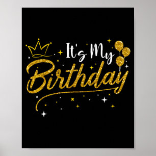 Alles Gute zum Geburtstag Bday Party Frauen Mädche Poster