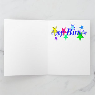 Alles Gute zum Geburtstag, beliebtes Design, Karte
