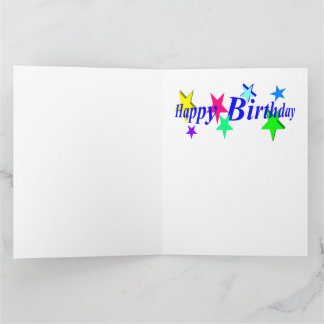 Alles Gute zum Geburtstag, beliebtes Design, Karte