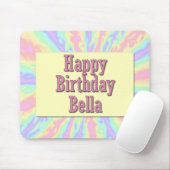 Alles Gute zum Geburtstag Bella Mousepad (Mit Mouse)