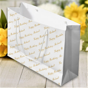 Alles Gute zum Geburtstag Benutzername Elegante gr Große Geschenktüte