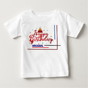Alles Gute zum Geburtstag Benutzername Moderne Ele Baby T-shirt