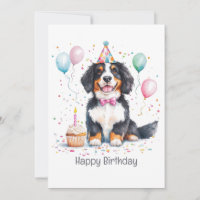 Alles Gute zum Geburtstag Berner Sennenhund