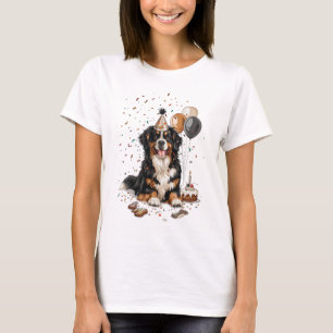 Alles Gute zum Geburtstag Berner Sennenhund T-Shirt