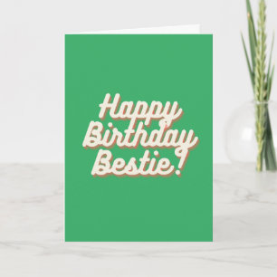 Alles Gute zum Geburtstag Beste Freundin Grünes Karte